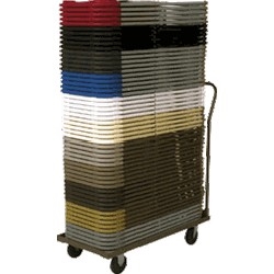 Stacking Beige Poly Chair